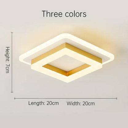Lumora – Modern Square LED Ceiling Light