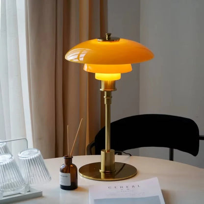 LumoSphere – Bauhaus Glass Table Lamp