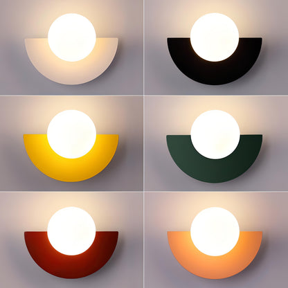 HaloNordic – Semi-Circular Nordic Wall Lamp