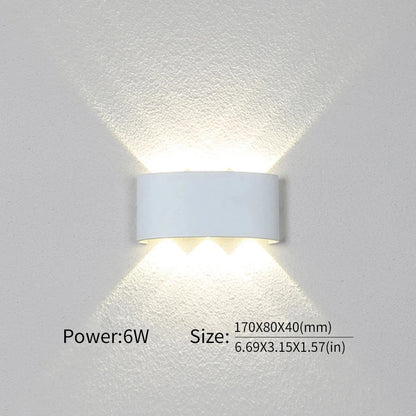 LumiFlex – Modern Waterproof LED Wall Lamp for Indoor & Outdoor