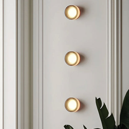 Auris – Modern Glass & Metal Wall Lamp