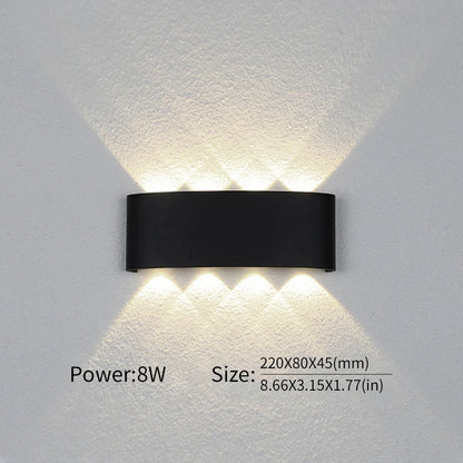 LumiFlex – Modern Waterproof LED Wall Lamp for Indoor & Outdoor