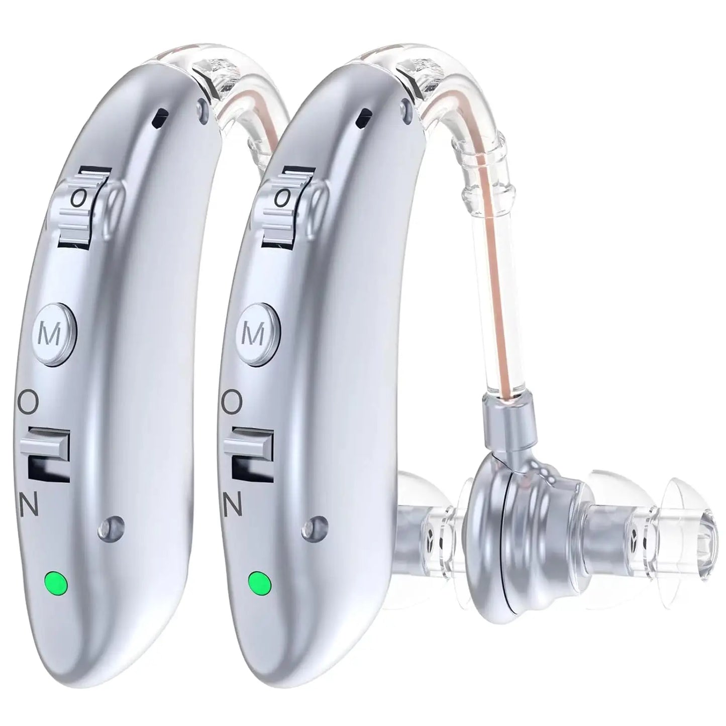 Rechargeable Hearing Aids with Noise Reduction & Long Battery - Bricodil BCD4731