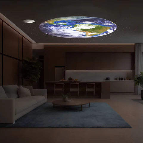 Nylampa – LED Galaxy Projector Lamp with Rotating Star & Planet Projections