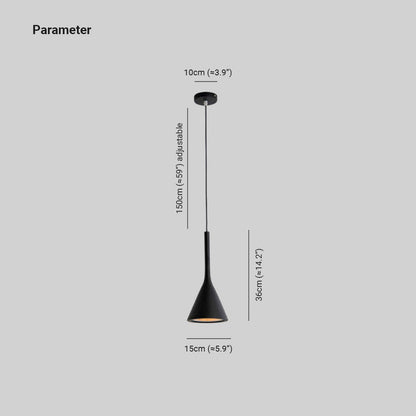 LumoCone – Modern LED Cone Pendant Light