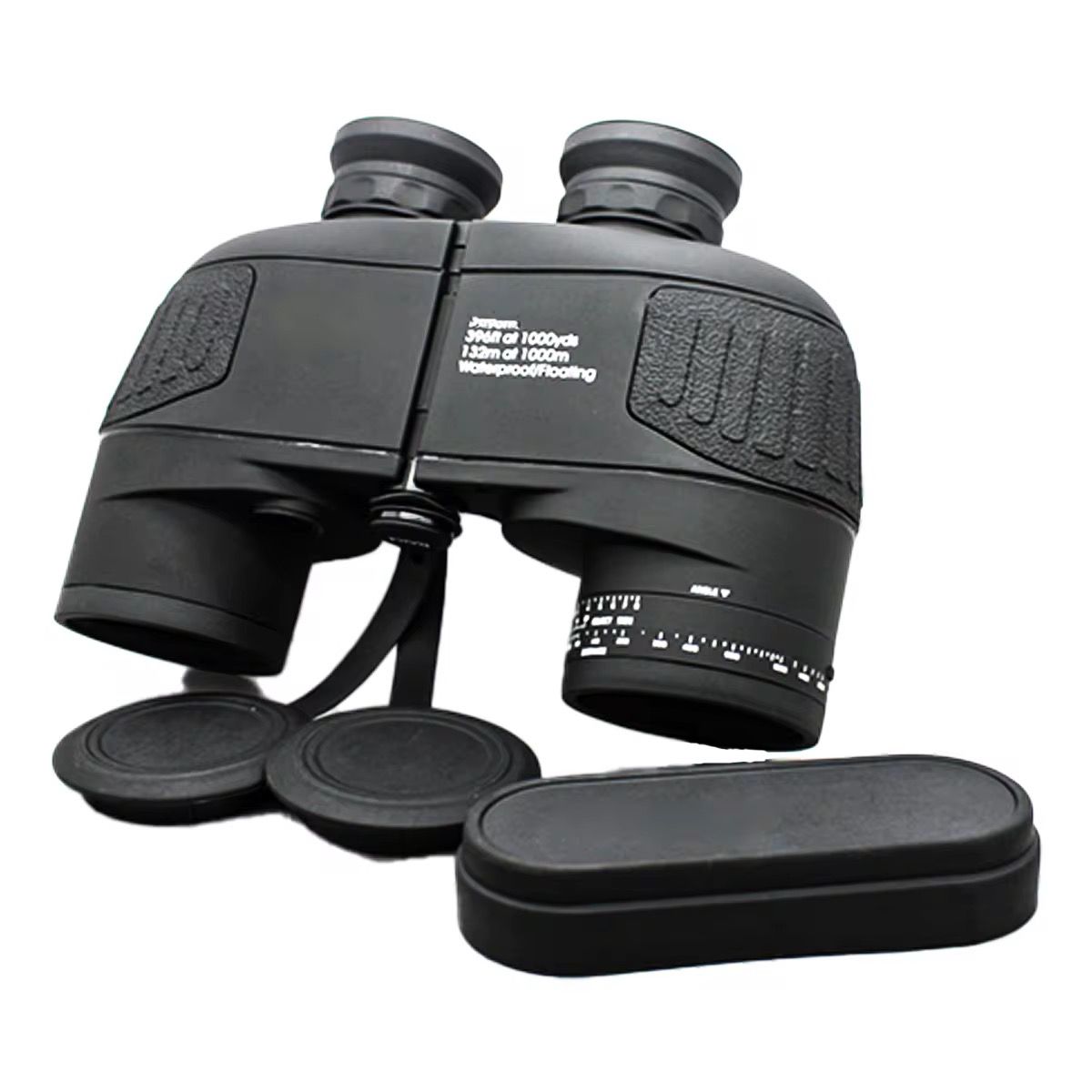 10×50 Military Marine Binoculars with Rangefinder & Compass - Bricodil BCD4721