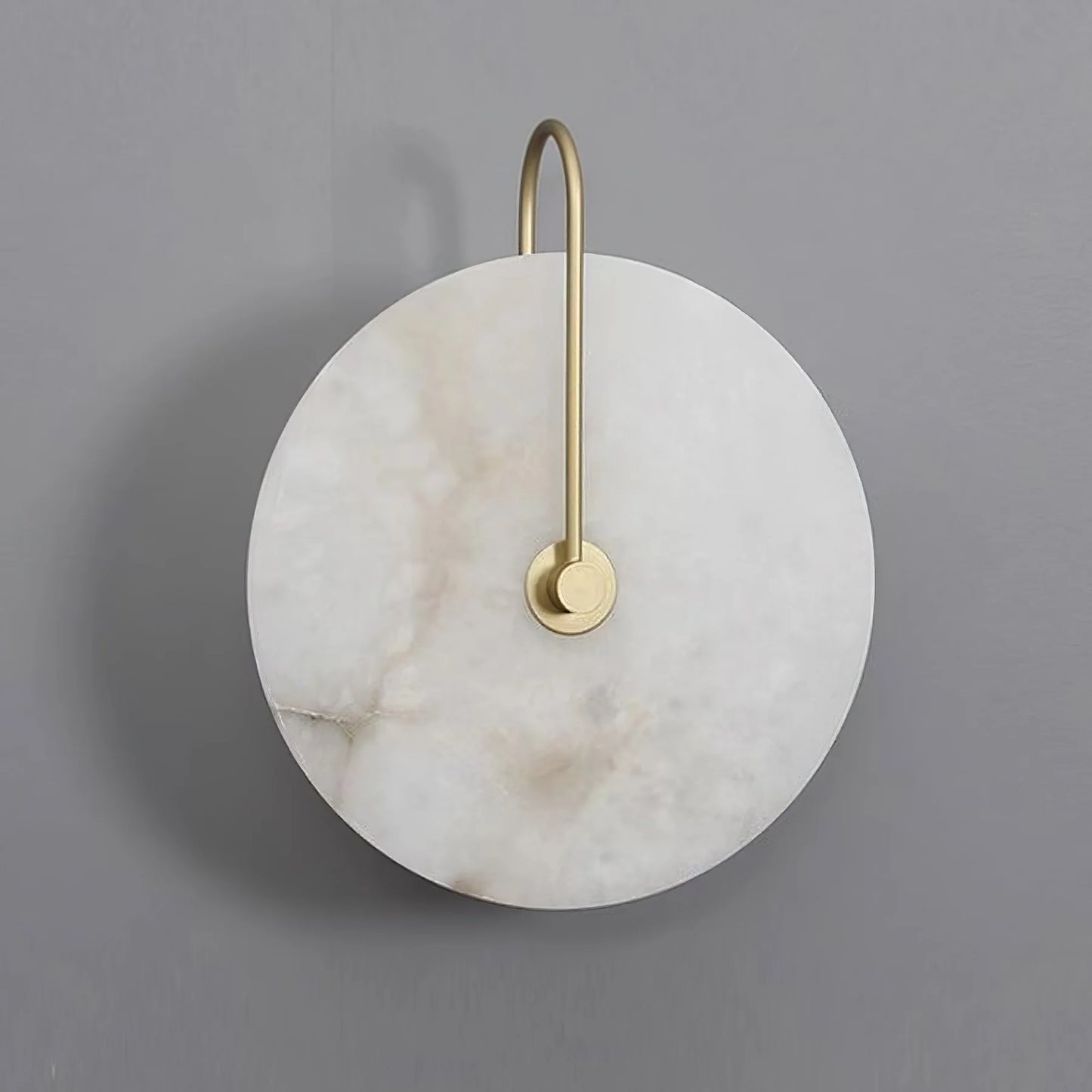 LumoDisc – Modern Alabaster LED Wall Lamp