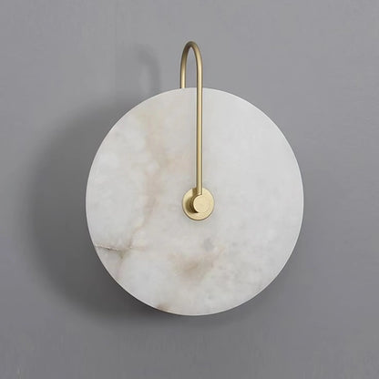 LumoDisc – Modern Alabaster LED Wall Lamp