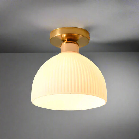 Lumeor – Modern Milky Glass Ceiling Light