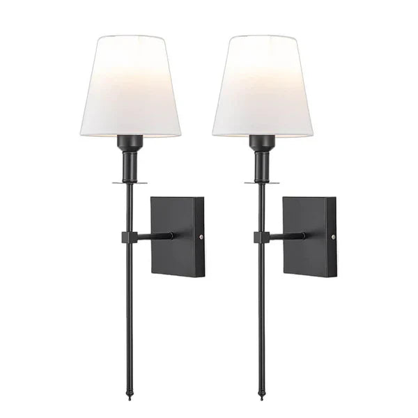 Aureline – Modern Brass & Fabric Wall Lamp