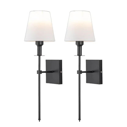 Aureline – Modern Brass & Fabric Wall Lamp