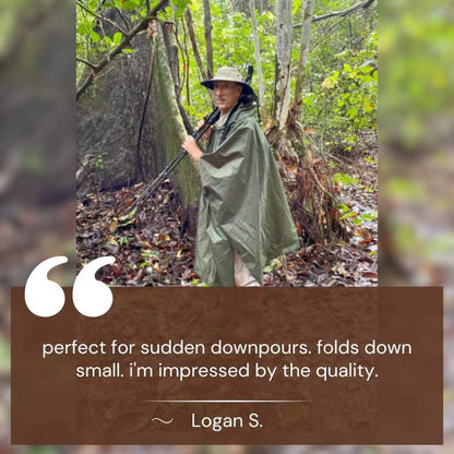 RainTrek – All-Terrain Waterproof Hiking Poncho