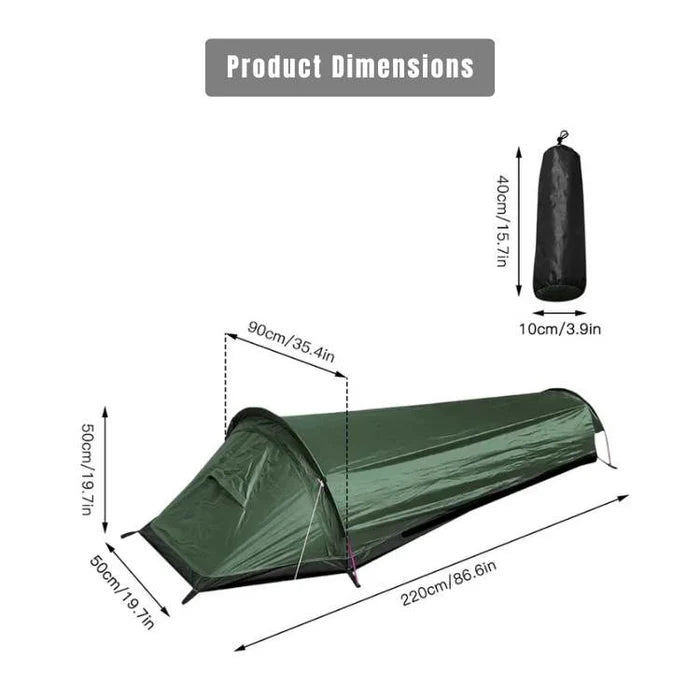 SoloShell – Ultralight Single-Person Backpacking Tent