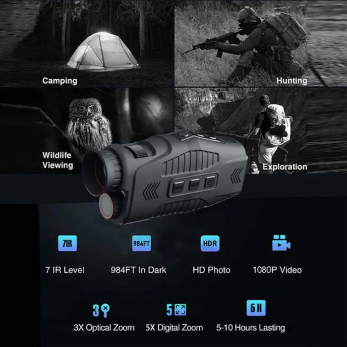 NoctiScope – HD Infrared Night Vision Monocular