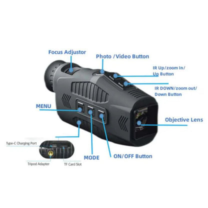 NoctiScope – HD Infrared Night Vision Monocular