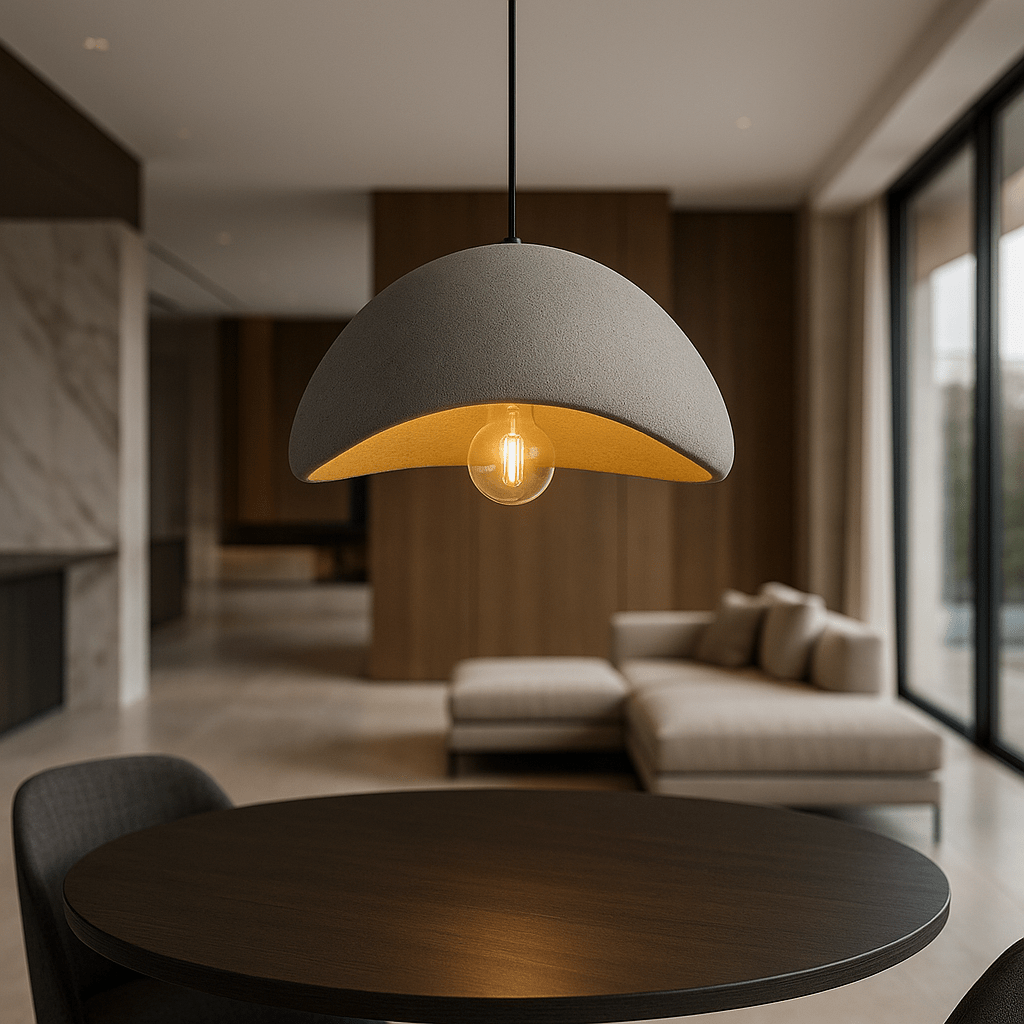 Lunara – Modern Sculptural Cloud Pendant Lamp in Resin