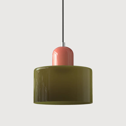 Liora – Retro Bauhaus Glass Pendant Light