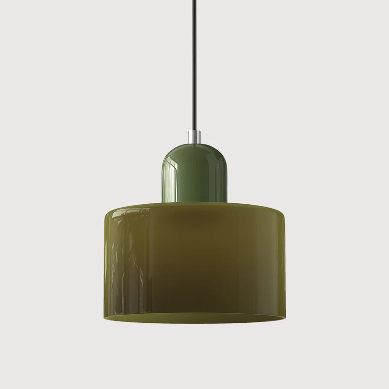 Liora – Retro Bauhaus Glass Pendant Light