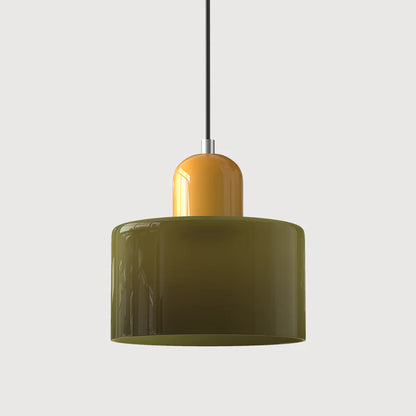 Liora – Retro Bauhaus Glass Pendant Light