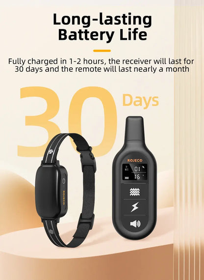 Dog Training Collar with Remote 1000m- Bricodil  BCD4721