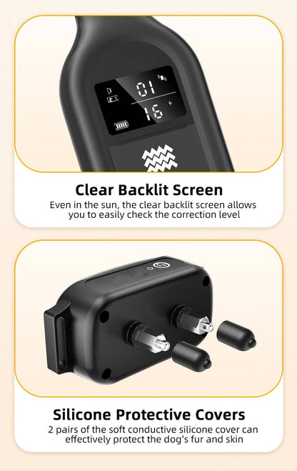 Dog Training Collar with Remote 1000m- Bricodil  BCD4721