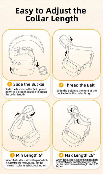 Dog Training Collar with Remote 1000m- Bricodil  BCD4721