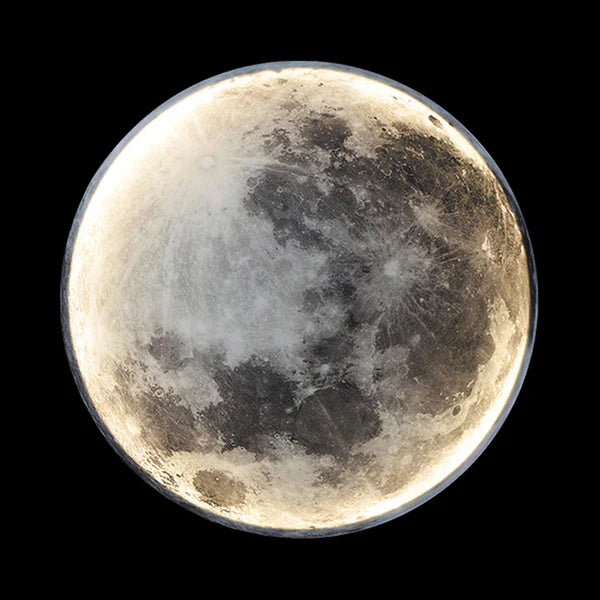 LunaGlow – Luxury LED Moon Wall Lamp