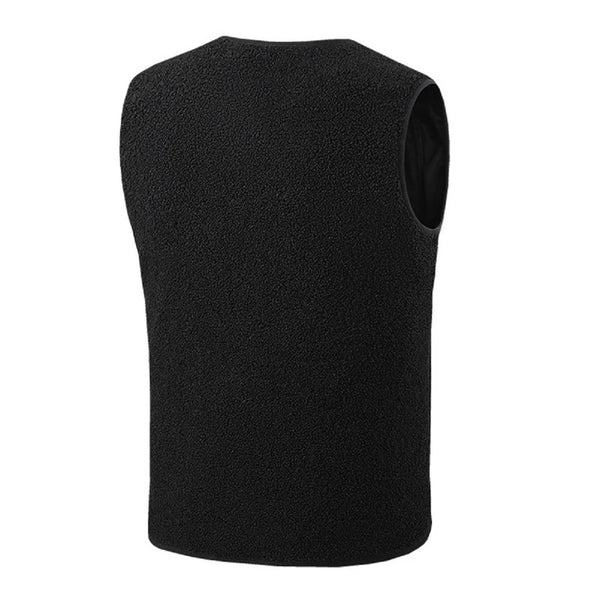 ThermoLuxe – USB Heated Teddy Fleece Vest with 16 Heat Zones