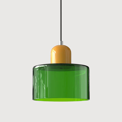 Liora – Retro Bauhaus Glass Pendant Light