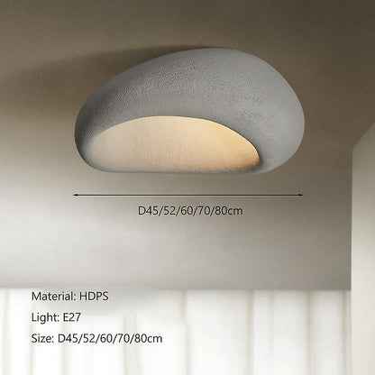 EclatWabi – Modern Nordic Wabi-Sabi LED Ceiling Light