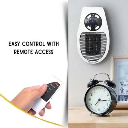 ThermaLuxe – Portable Ceramic Wall Heater with Remote