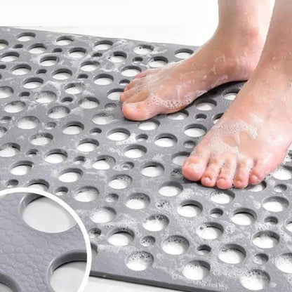 Dione – Anti-Slip PVC Shower Mat with Fast-Dry Drainage Holes