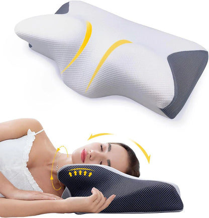 Restiva – Ergonomic Memory Foam Pillow for Neck & Shoulder Support