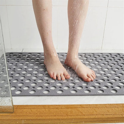 Dione – Anti-Slip PVC Shower Mat with Fast-Dry Drainage Holes