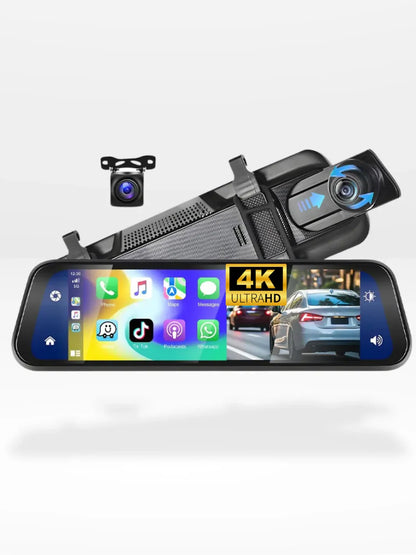Bricodil – 4K CarPlay Touchscreen Mirror Dash Cam
