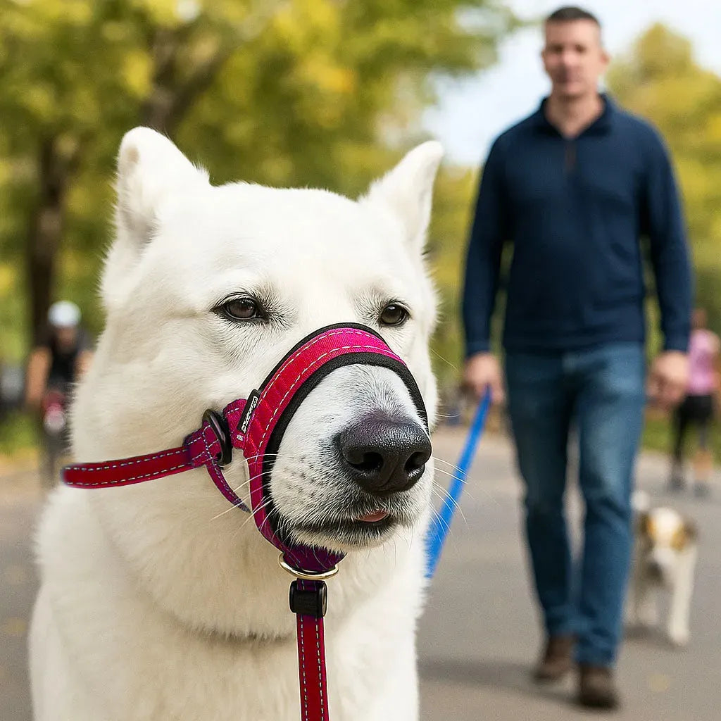 NexoLead – Adjustable Reflective Dog Head Halter
