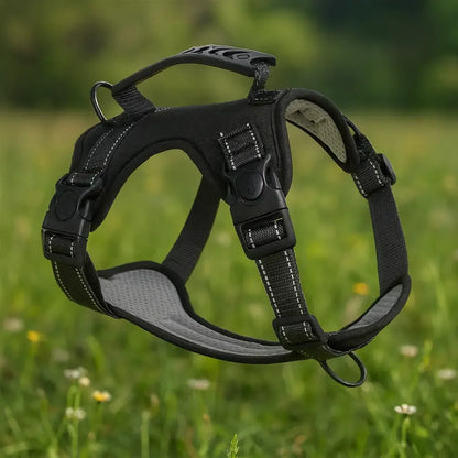LumoCore – Reflective No-Pull Dog Harness with Control Handle