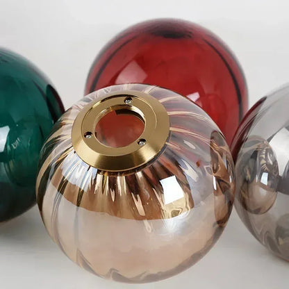 LumoSphere – Modern Colorful Glass Pendant Light