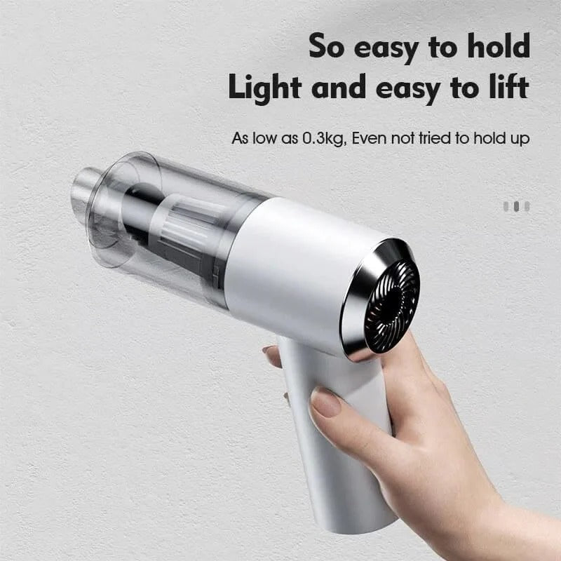 Veltrix – Wireless Car Vacuum Cleaner for Home & Vehicle Use