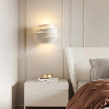 StratoGlow – Modern Layered LED Wall Lamp