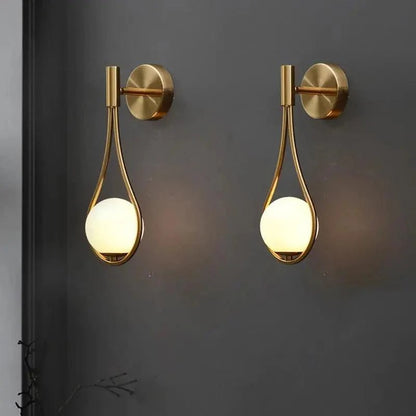 TearLux – Modern Nordic Drop-Shaped Wall Lamp