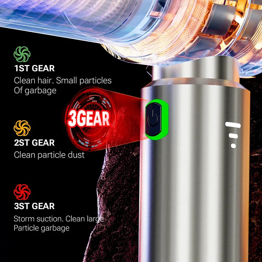 Aervix – Cordless Handheld Vacuum with Air Blower Function