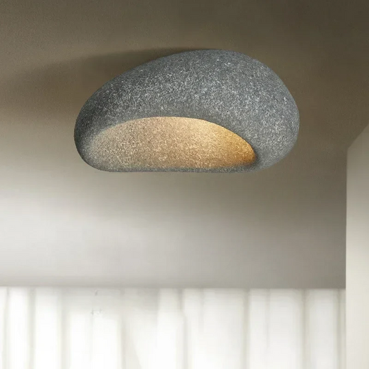EclatWabi – Modern Nordic Wabi-Sabi LED Ceiling Light