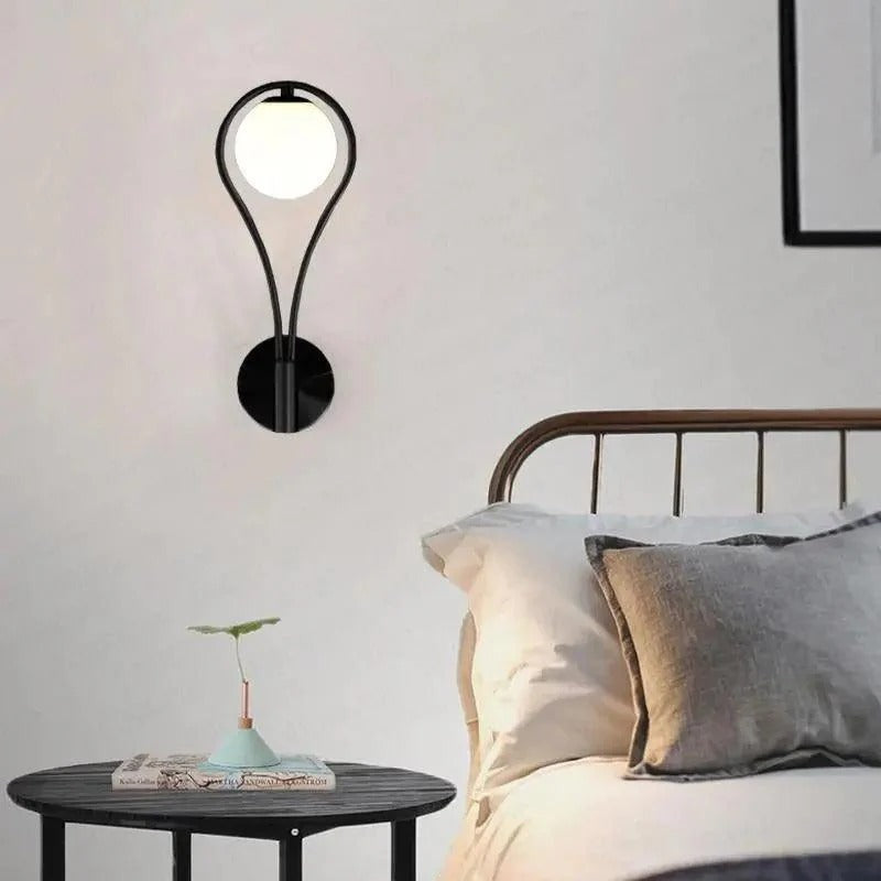 TearLux – Modern Nordic Drop-Shaped Wall Lamp