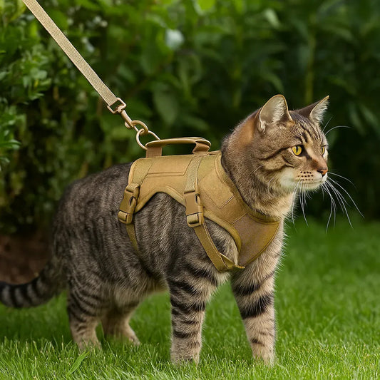 FelisGuard – Escape-Proof Padded Cat Harness with Leash