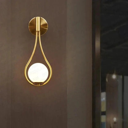 TearLux – Modern Nordic Drop-Shaped Wall Lamp