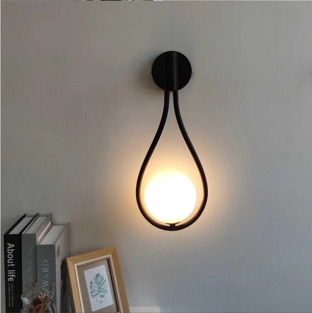 TearLux – Modern Nordic Drop-Shaped Wall Lamp