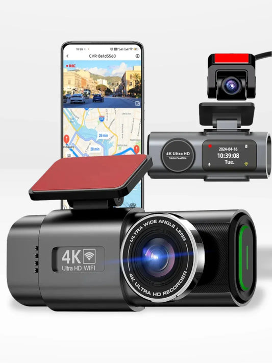 Bricodil – 4K GPS WiFi Car Dash Cam