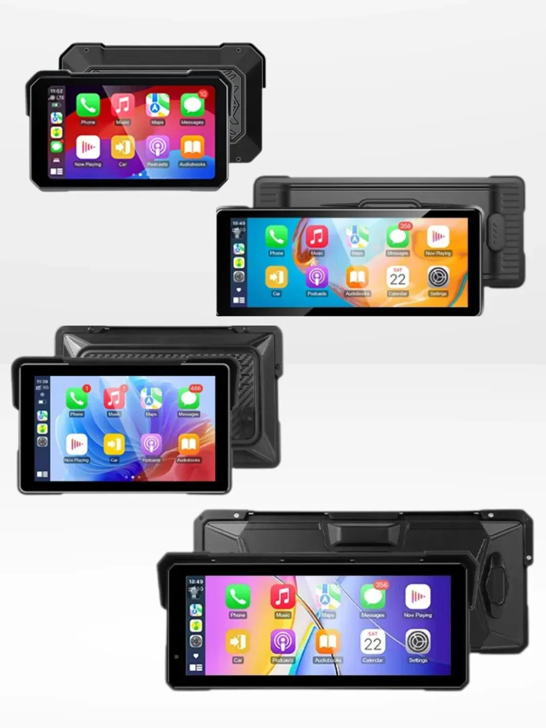 Bricodil – Waterproof Motorcycle CarPlay Display with Android Auto
