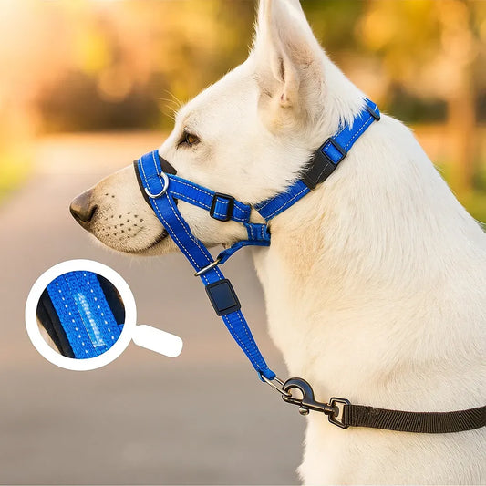 NexoLead – Adjustable Reflective Dog Head Halter